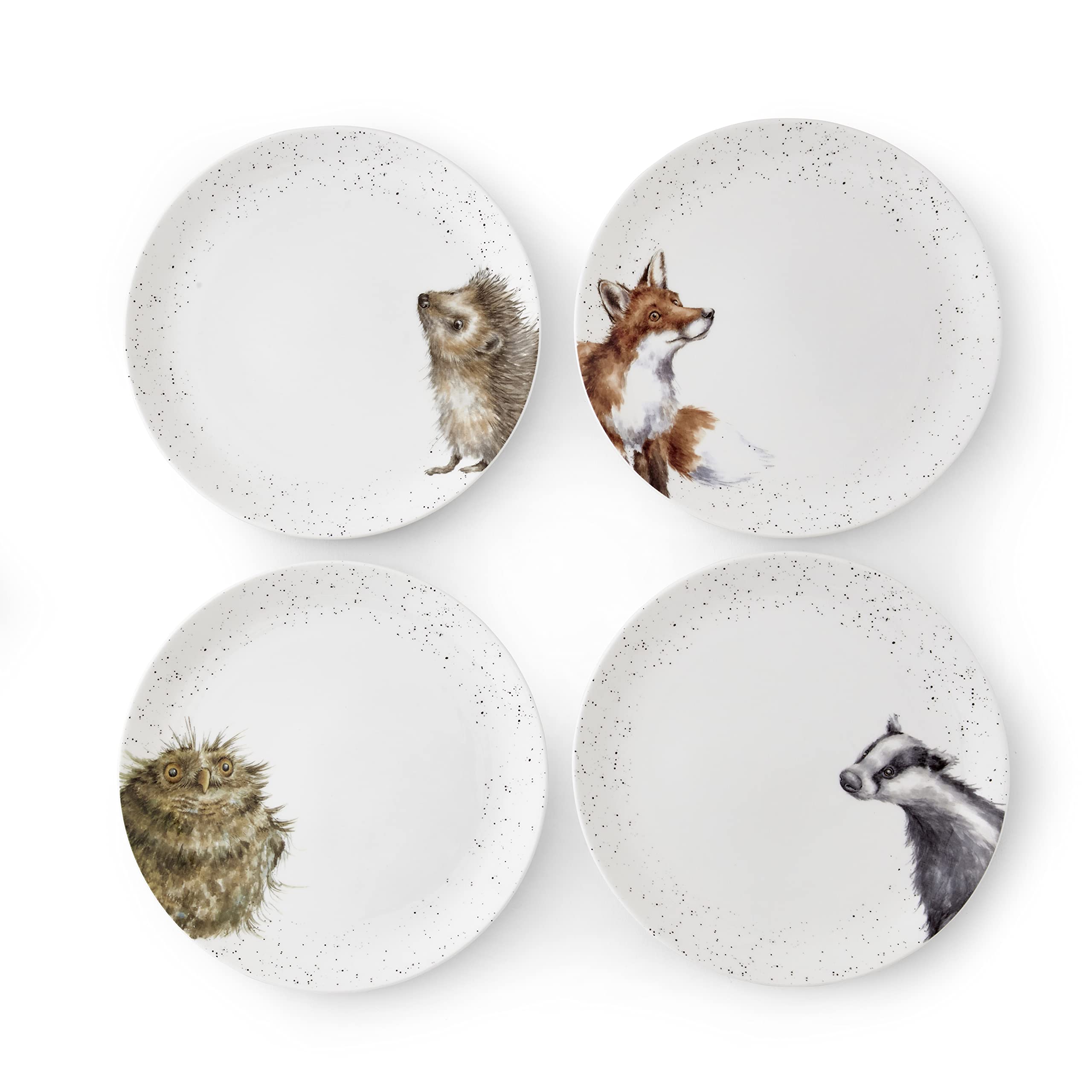 Amazon.com | Wrendale Designs Royal Worcester Ceramic Plate in Two