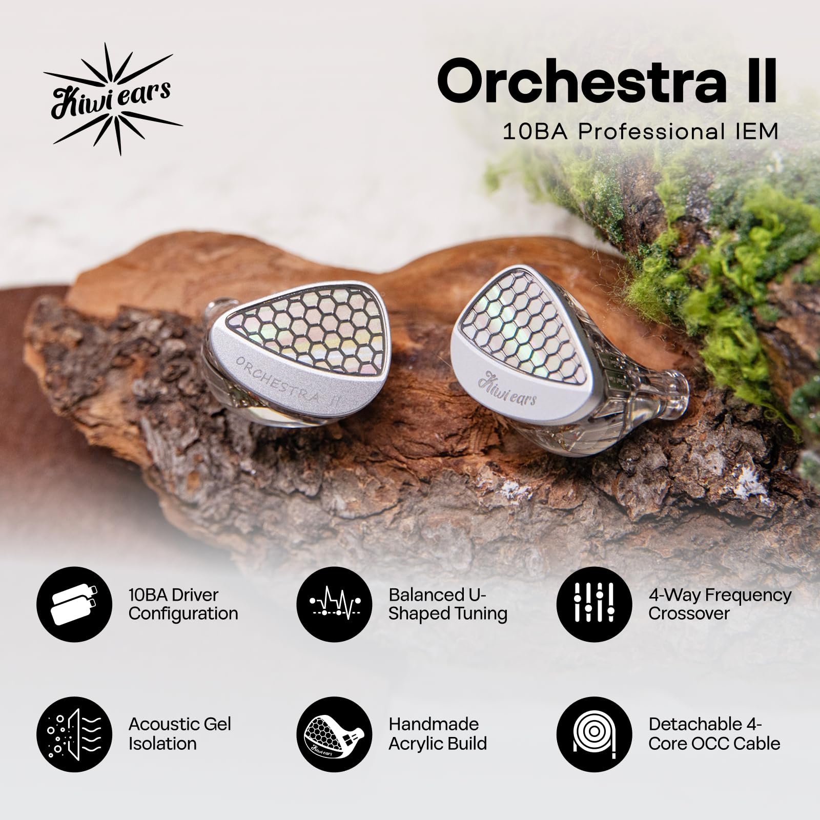 Amazon.co.jp: Linsoul Kiwi Ears Orchestra II 10BA