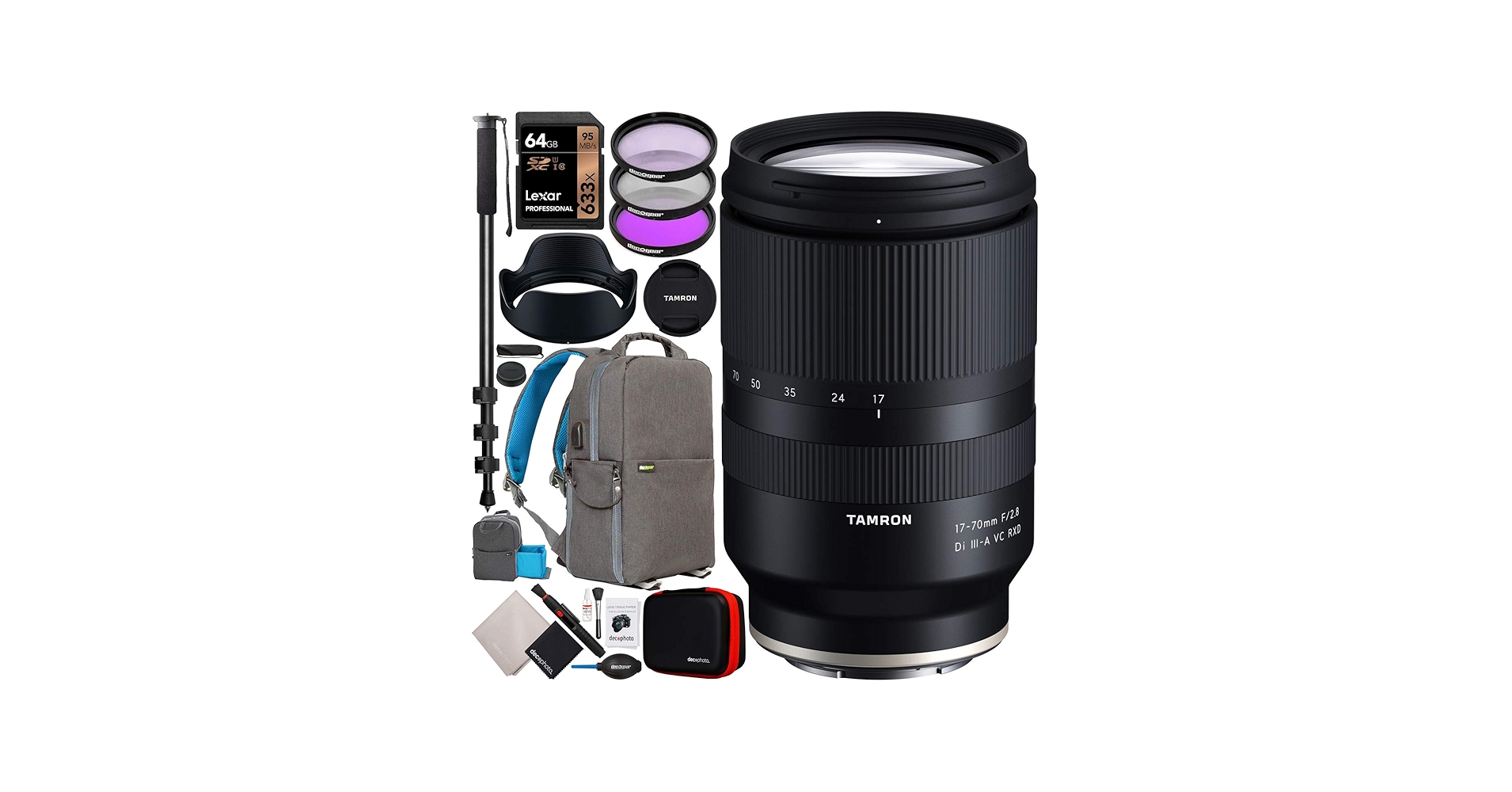 Amazon.com : Tamron 17-70mm F/2.8 Di III-A VC RXD Lens Model B070