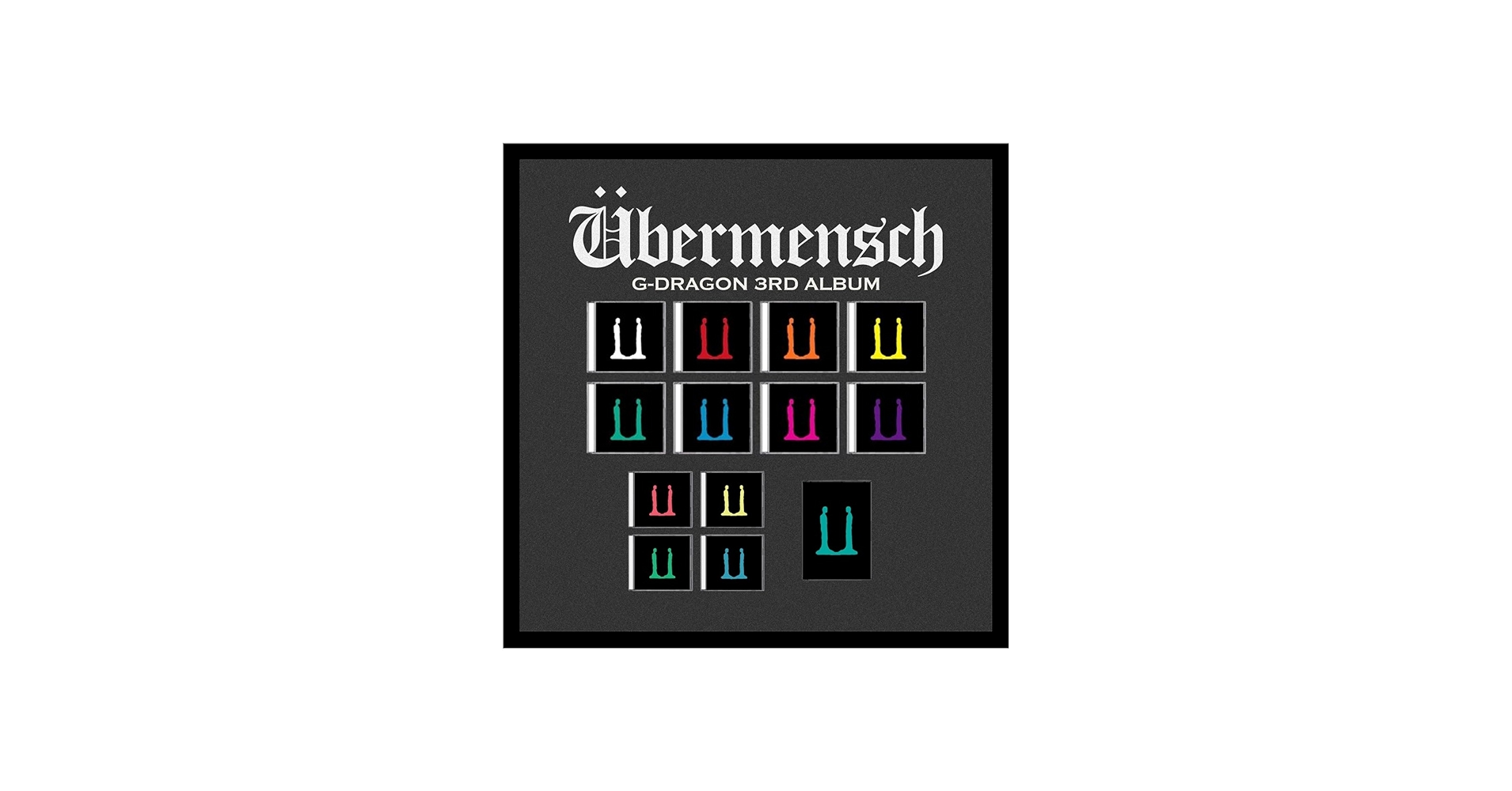 Amazon.com: BIGBANG G-Dragon Übermensch Ubermensch 3rd Album with