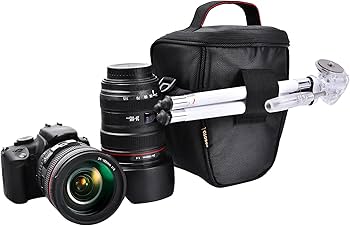 Amazon.co.jp: FOSOTO 一眼レフカメラバッグ ショルダー カメラケース