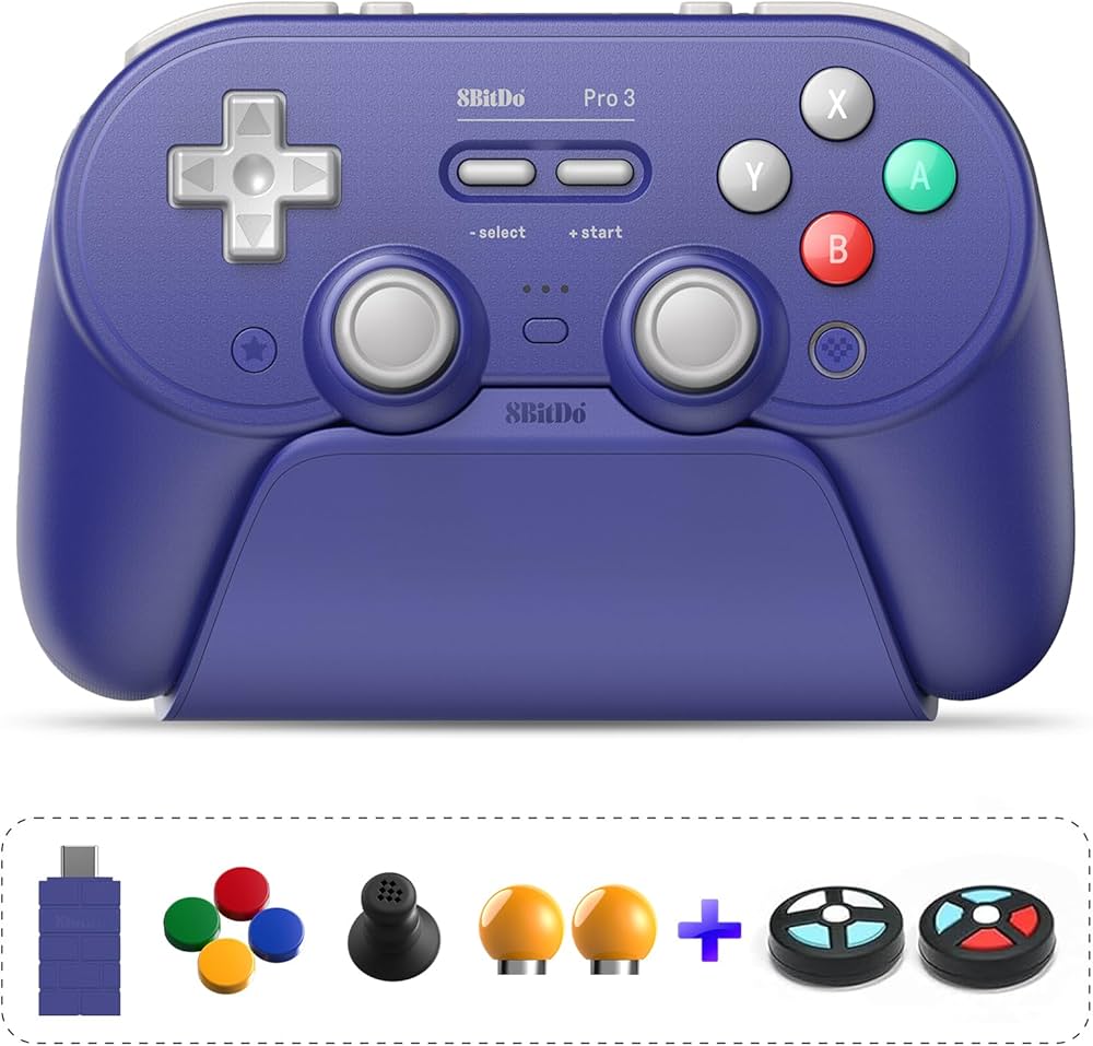 Amazon.com: 8Bitdo Pro 3 Bluetooth Controller for Switch/Switch 2