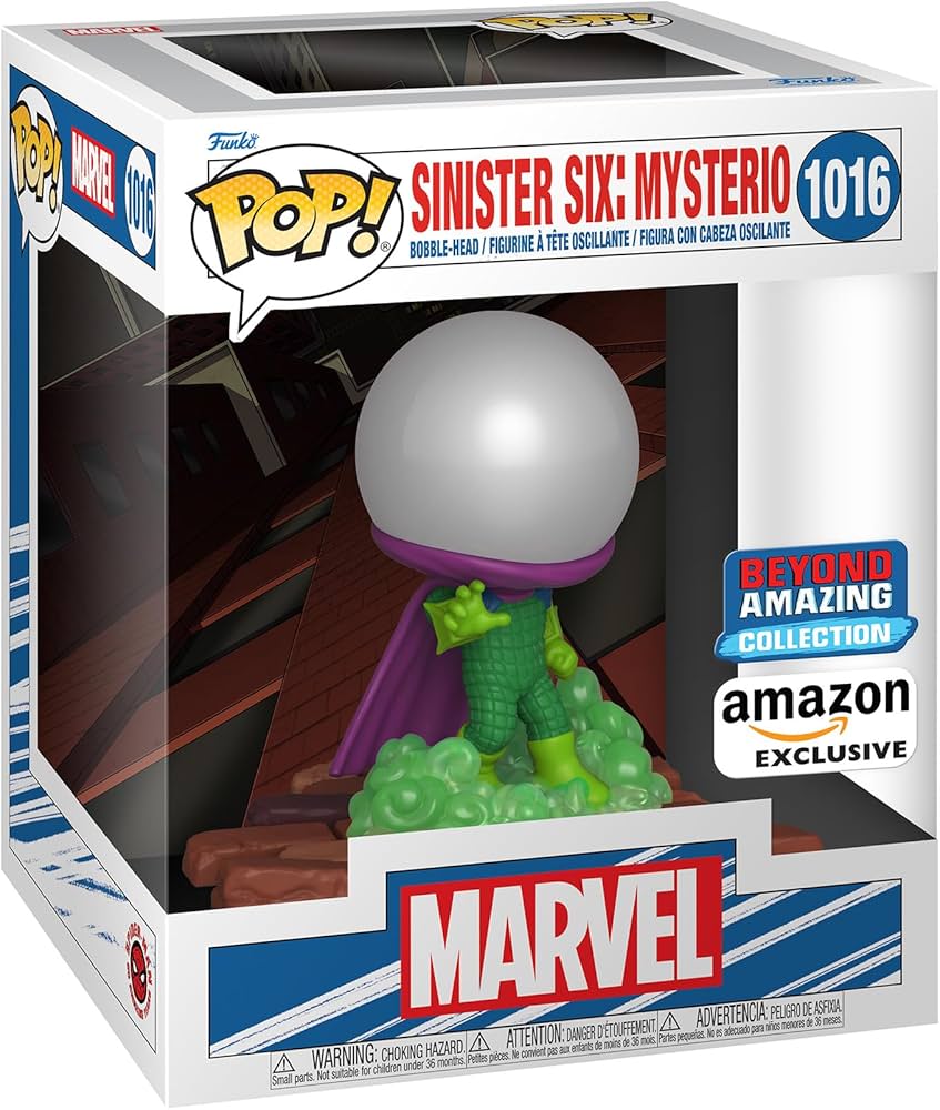 Amazon.com: Funko Pop Deluxe: Marvel Sinister 6 - Mysterio Figure