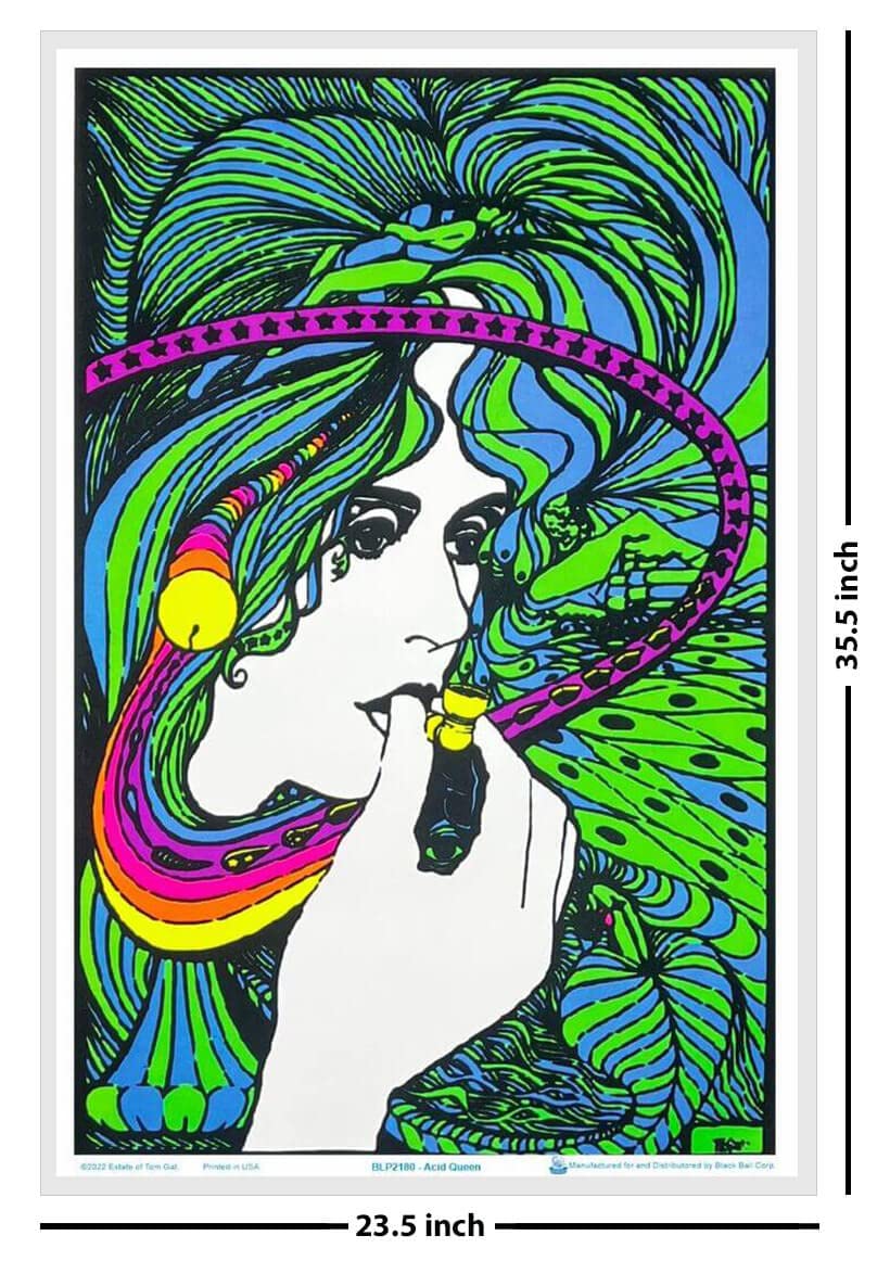 Amazon.com: Scorpio Posters Acid Queen - by Tom Gatz - Laminated