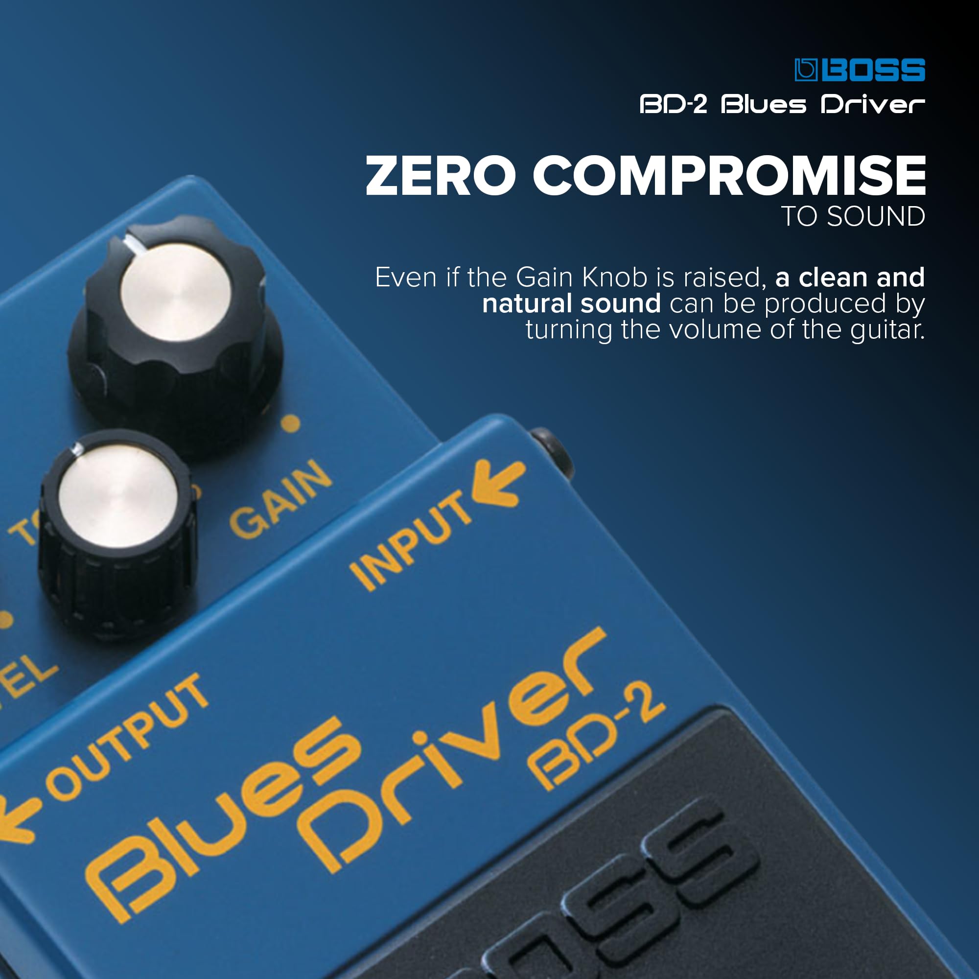 Amazon.com: Boss BD-2 Blues Driver Guitar Effects Pedal : Musical