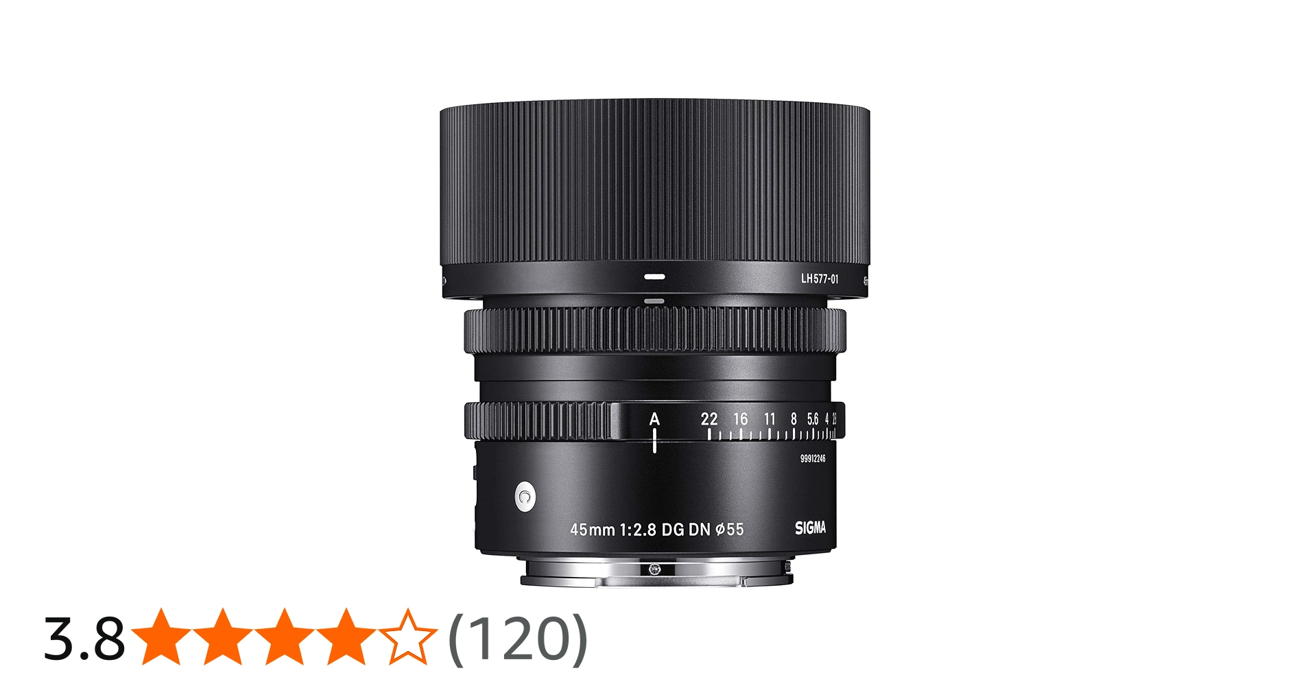 Amazon | SIGMA 45mm F2.8 DG DN | Contemporary C019 | Sony E