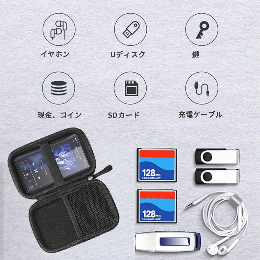 Amazon | For FIIO M23 / FIIO M23 Stainless Steel 用 ケース カバー