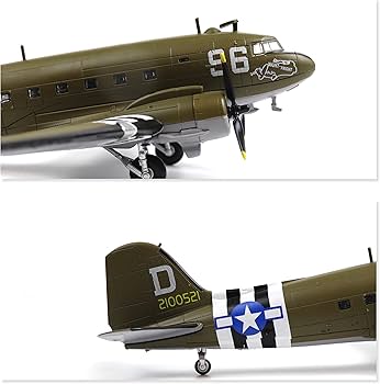 Amazon.co.jp: Vizbello Douglas C-47 スカイトレイン 1/100 メタル