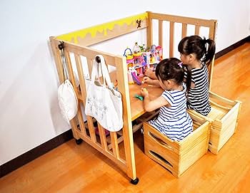 Amazon | アルファタカバ ディズニー disney ミニベビーベッド 5way