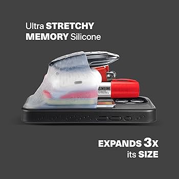 Amazon.com: Ninja Labs Flex Pouch Phone Case (Stretches to Hold 30