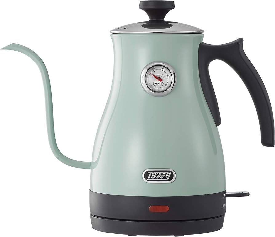 Amazon | 【Toffy/トフィー】 温度計付き電気ケトル K-KT3 (ペール