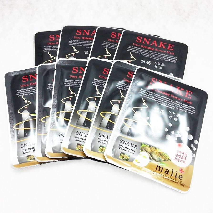Amazon.co.jp: malie☆マリエ SNAake Ultra HydratingEssenceMask 蛇毒