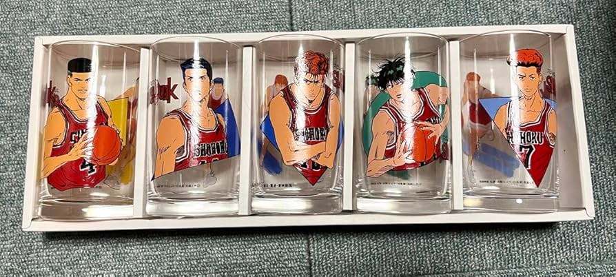 Amazon.co.jp: 、 スラムダンク グラス5個セット 箱 : ホーム＆キッチン