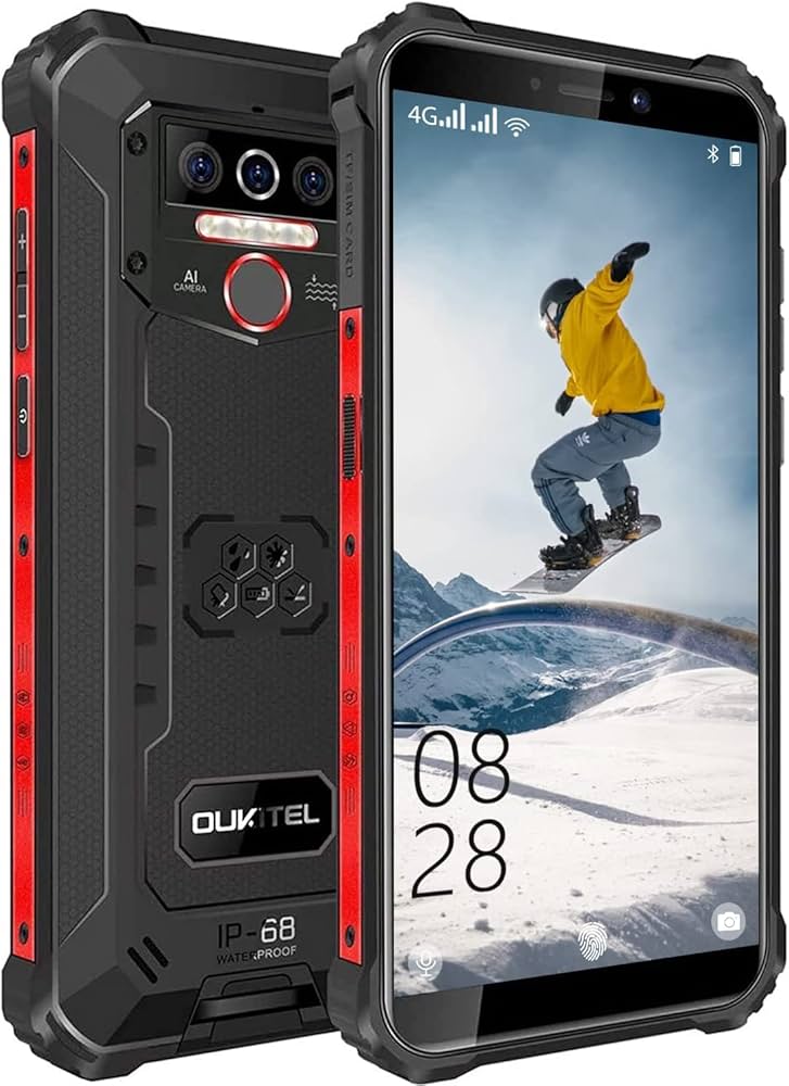 Amazon | OUKITEL WP5 Pro SIMフリー スマホ 本体 防水防塵耐衝撃