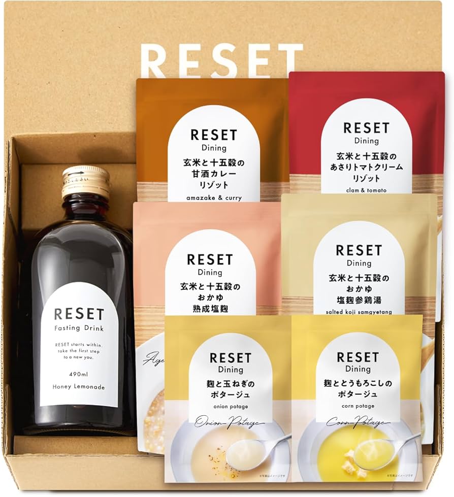 Amazon | RESET FASTING BOX ファスティング ボックス [酵素ドリンク