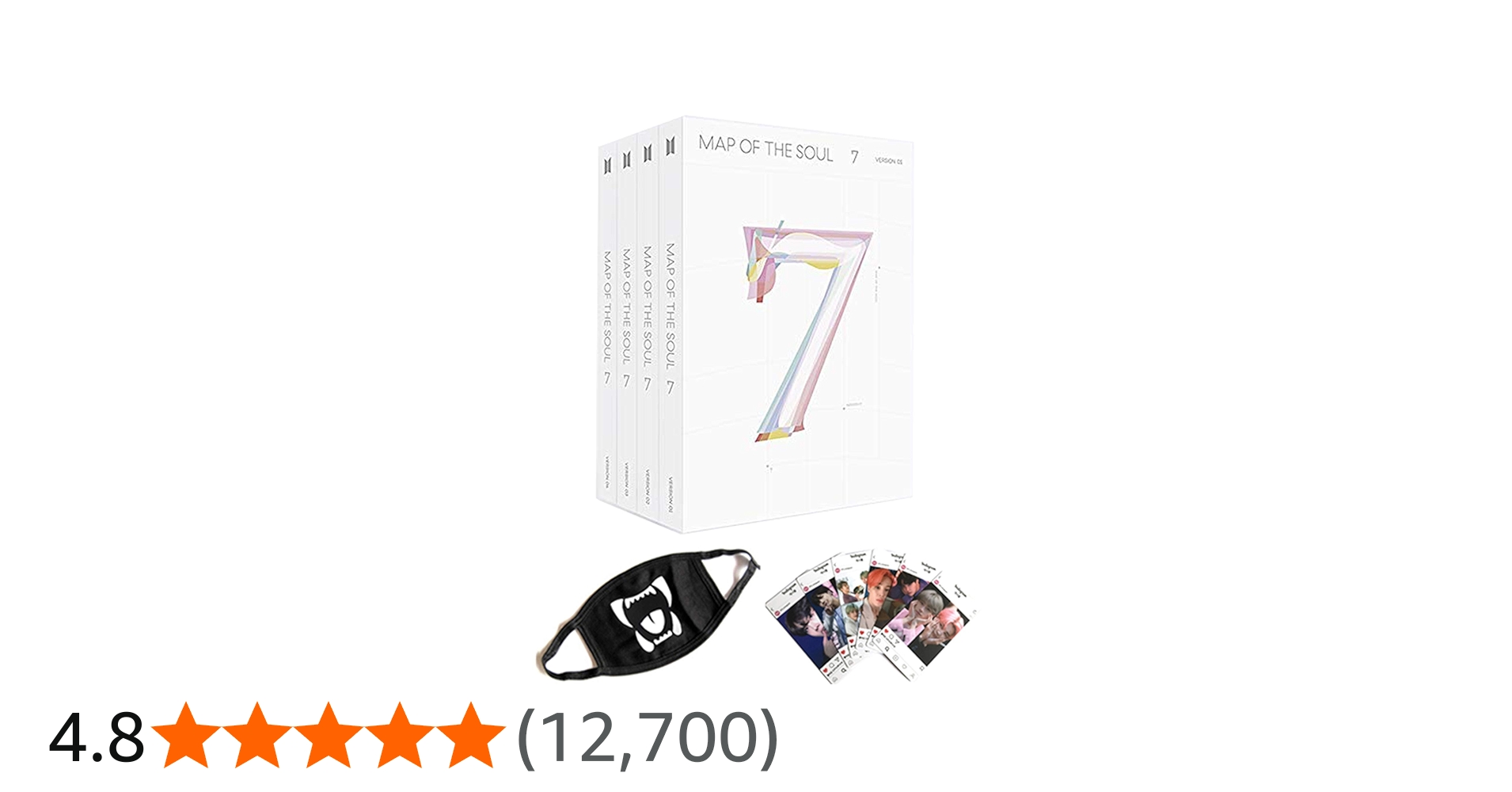 Amazon.co.jp: BTS - MAP of The Soul : 7アルバム[ランダムバージョン