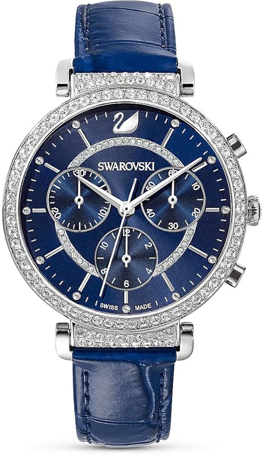 Amazon.co.jp: スワロフスキー パッセージ クロノウォッチ, ホワイト