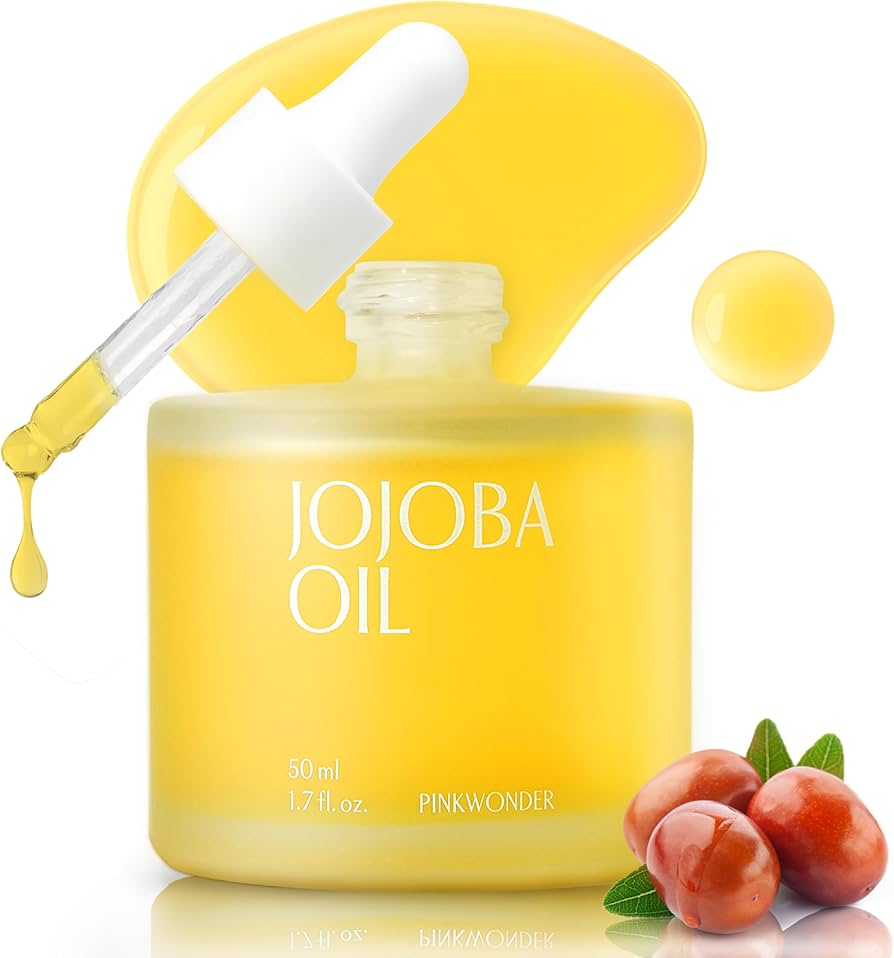 Amazon | PINKWONDER ホホバオイル 50ml 天然由来成分100％ ゴールデン