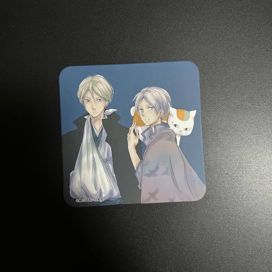 Amazon.co.jp: 夏目友人帳カフェ 依島さん夏目ニャンコ先生コースター