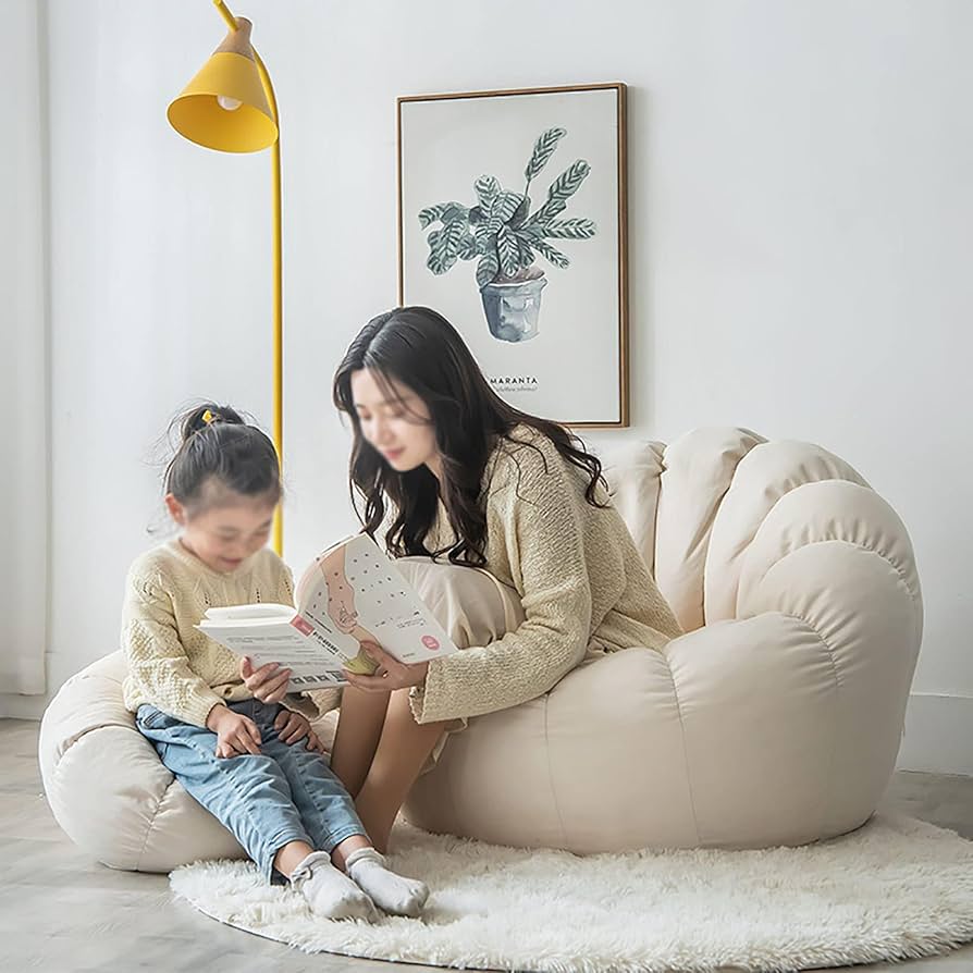 Amazon.co.jp: ビーズクッション リラックスソファ カボチャ形 一人