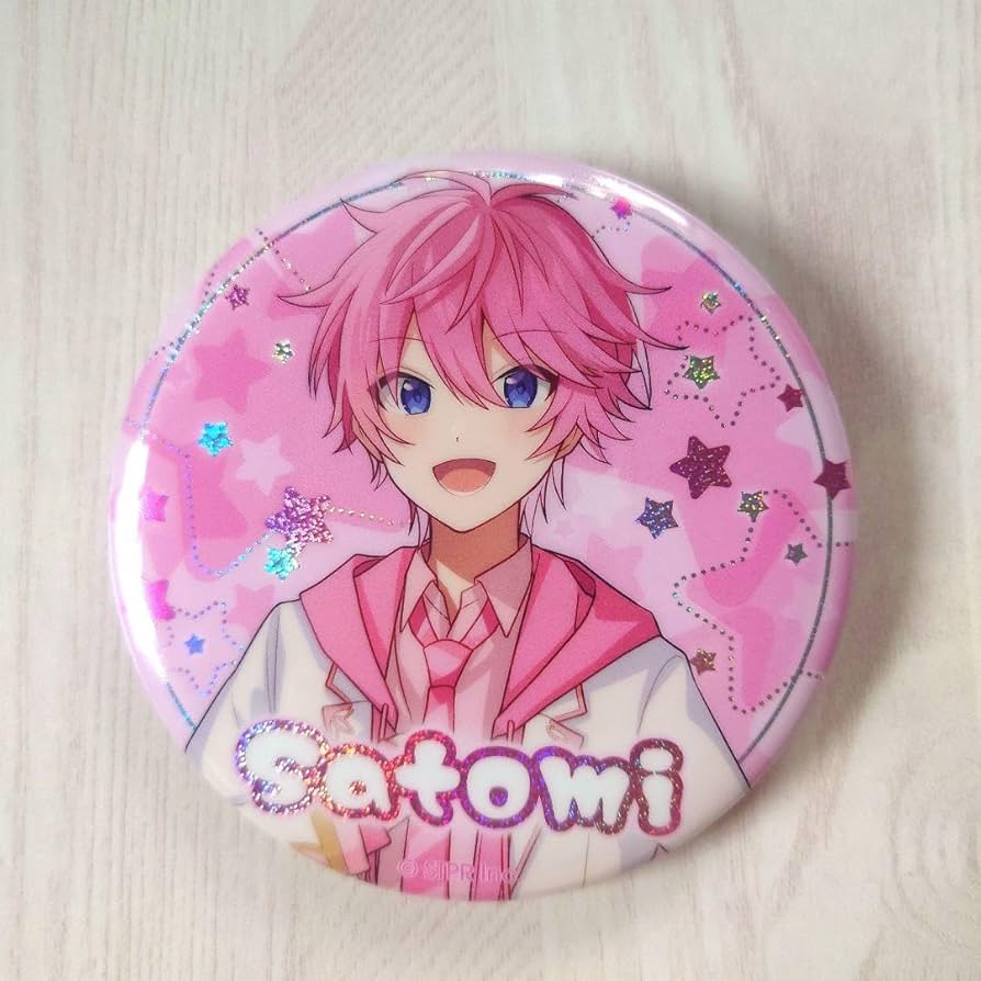 さとみくん 缶バッジ すとめも9 すとぷり さとみくん すと9 缶バッジ