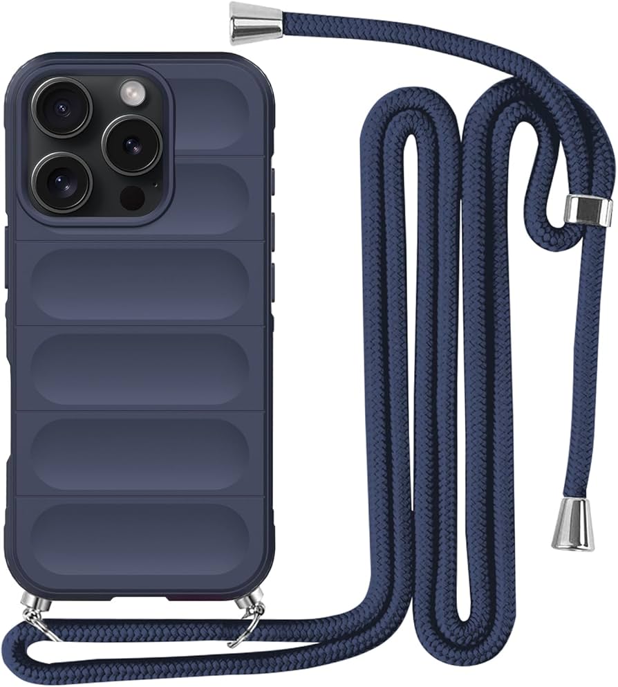 Amazon.co.jp: iPhone 16 Pro Max 用 ケース ネックストラップ 耐衝撃