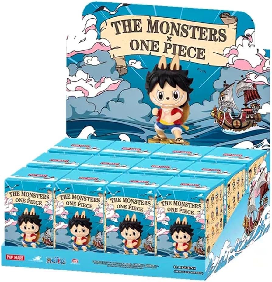 Amazon | POPMART × ワンピース Labubu THE MONSTERS ラブブ コラボ