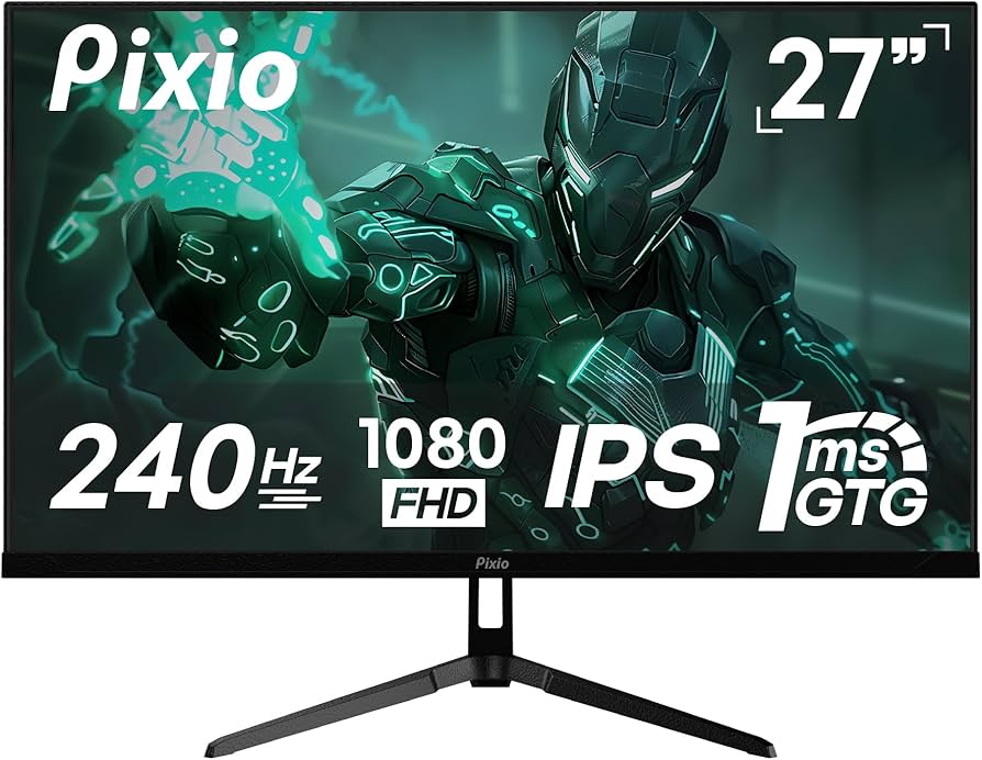 Amazon.com: Pixio PX279 Wave 27 inch 240Hz Refresh Rate FHD 1080p