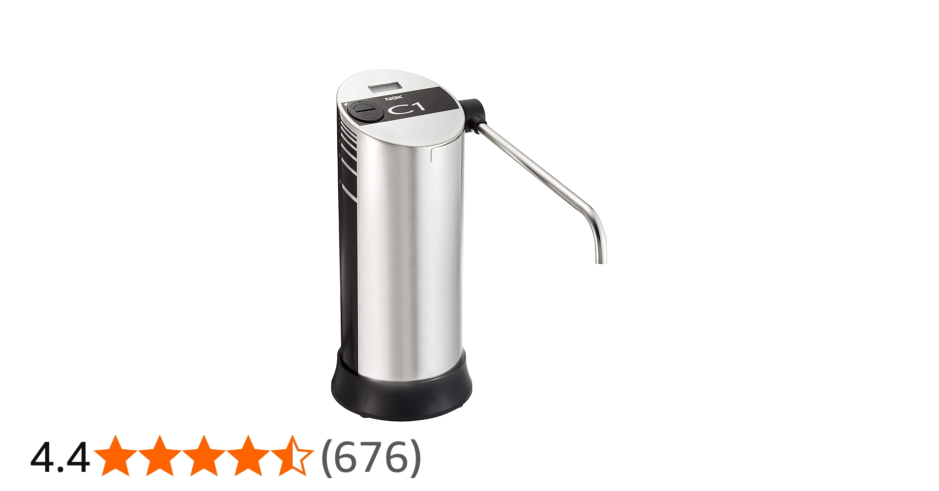 Amazon | 日本ガイシ 浄水器 C1 スタンダードタイプ ブラック CW-101
