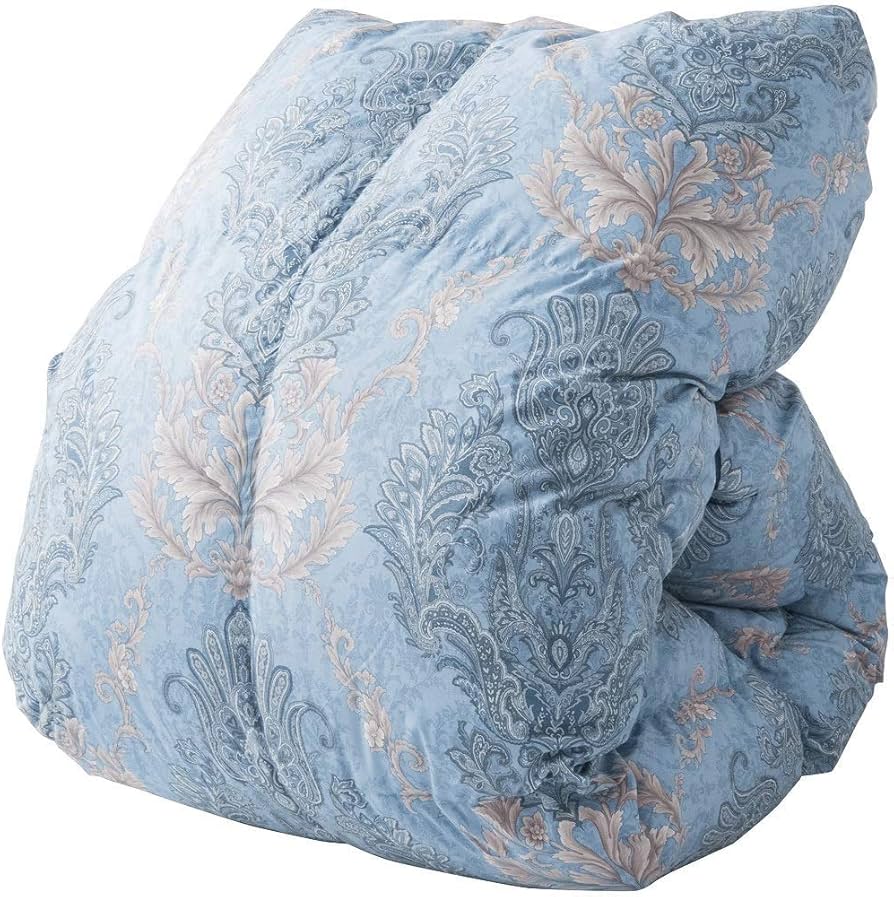 Amazon｜西川(Nishikawa) 羽毛布団 掛け布団 ふとん シングル ブルー