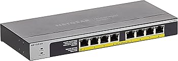 Amazon.com: NETGEAR 8-Port Gigabit Ethernet PoE Network Switch