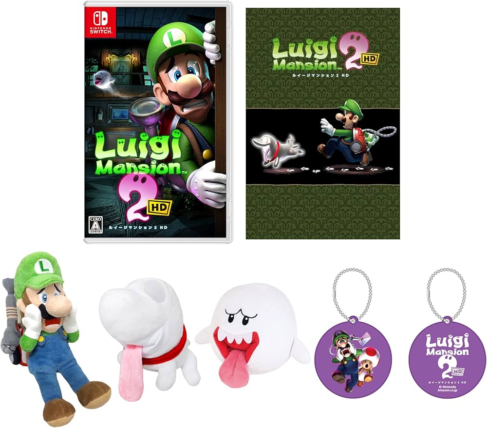 Amazon.co.jp: 【オリジナル封筒入り】ルイージマンション2 HD -Switch