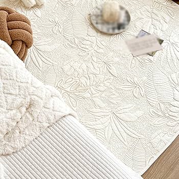 Amazon｜[XLOYP] キルティング マット ラグ 110*110cm コットン 洗える