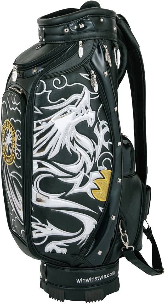 の*り様 WINWIN S TYLE キャディーバッグ 獅子GOLD Ver.( WINWIN STYLE