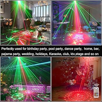 Amazon.co.jp: パーティーライトディスコライトdj機器, SPOOBOOLA舞台