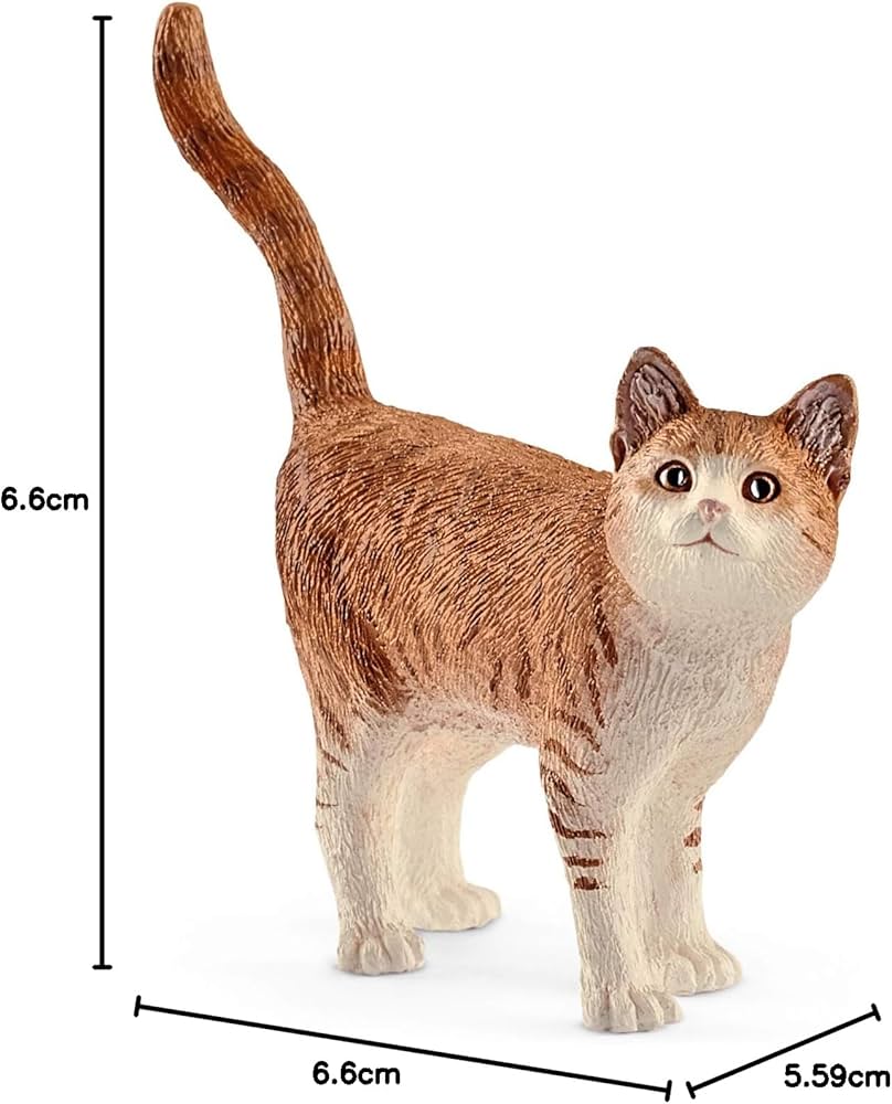 Amazon.co.jp: シュライヒ ファームワールド ネコ フィギュア 13836