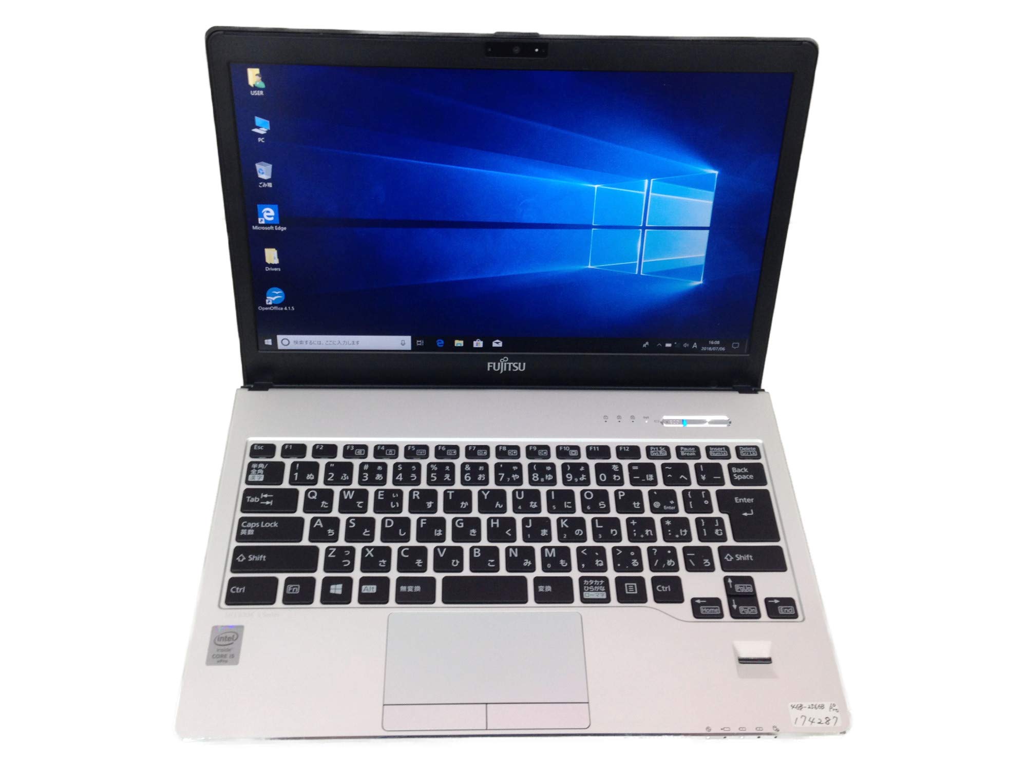 Amazon.co.jp: [Used] Fujitsu LIFEBOOK S935/K Laptop Core i5 5300U
