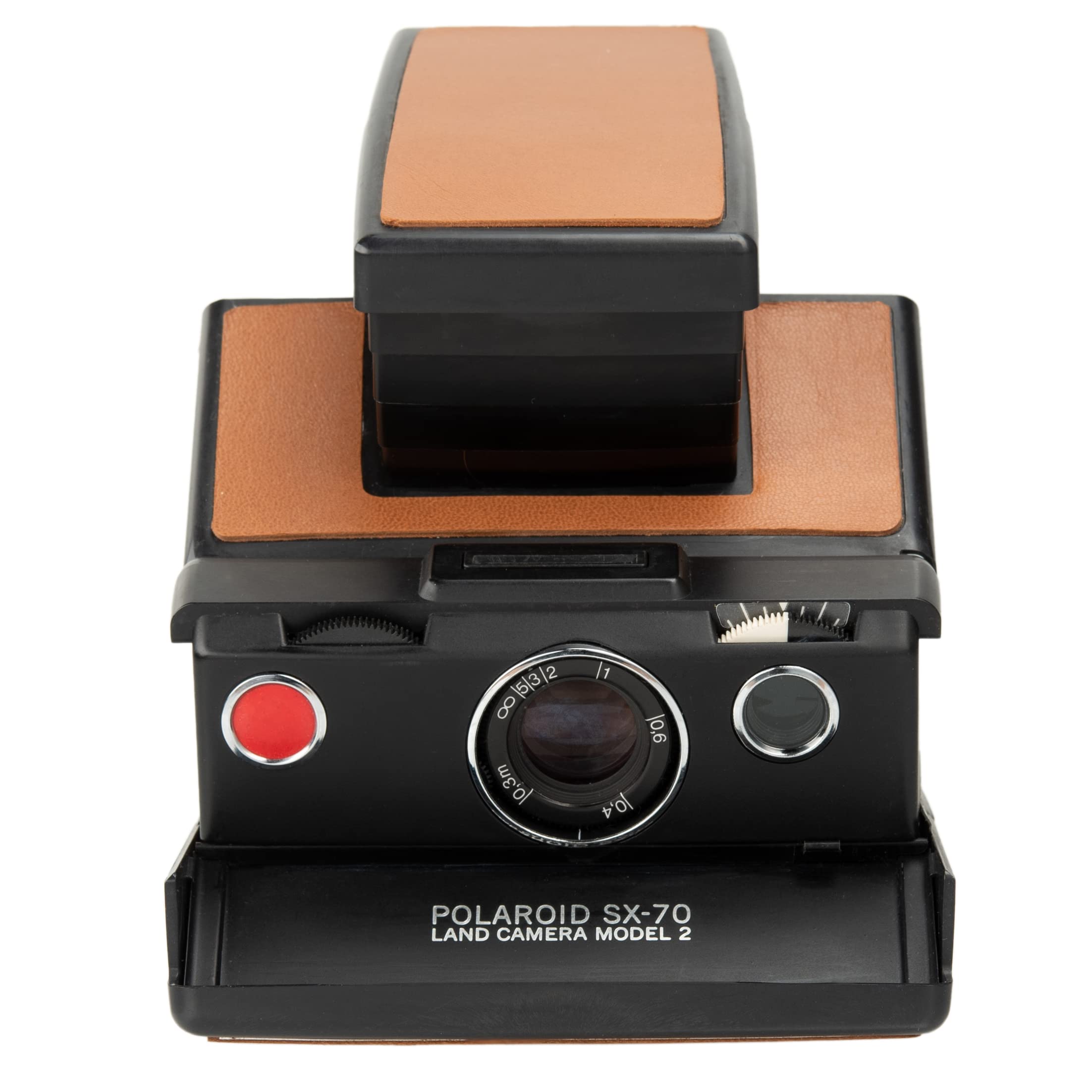 Amazon | Polaroid Sx-70 ブラックモデル2 ストラップとビンテージ