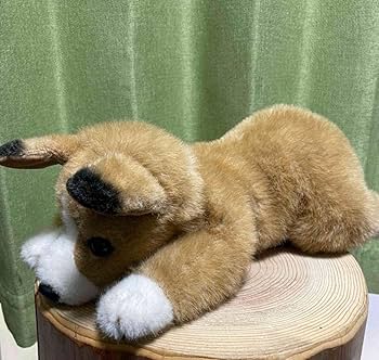 Amazon.co.jp: ぬいぐるみ コーギー SHIKI 四季オリジナル リアル 犬