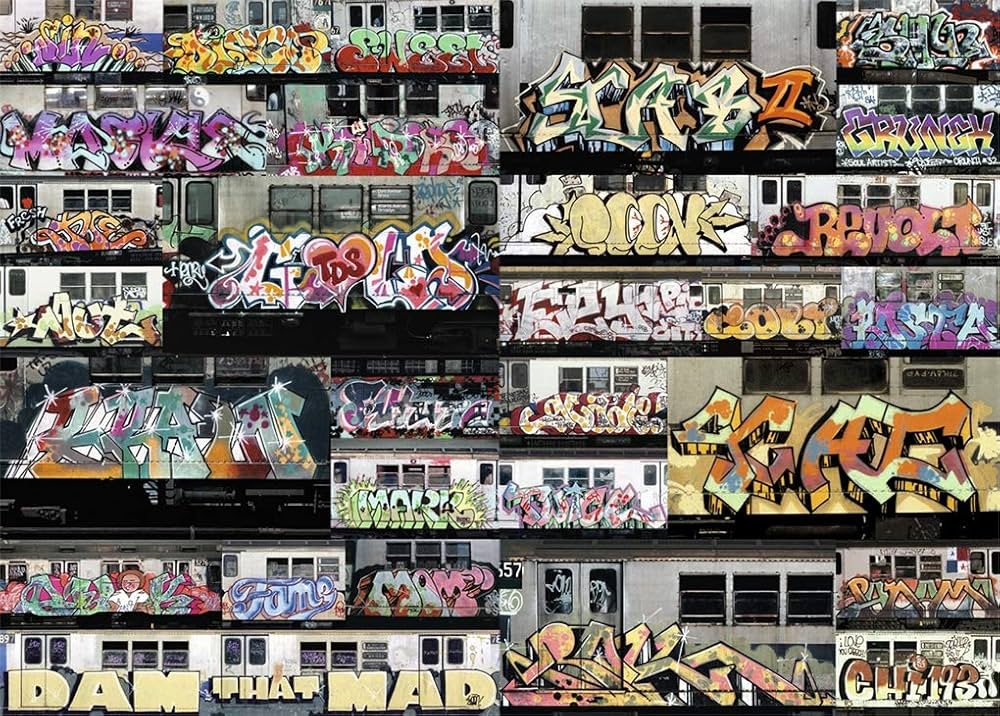 Amazon | Subway Art (Street Graphics / Street Art) | Chalfant