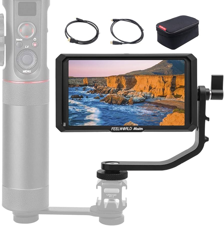 Amazon | Feelworld カメラ用液晶モニター Master MA5 5インチIPS 超薄