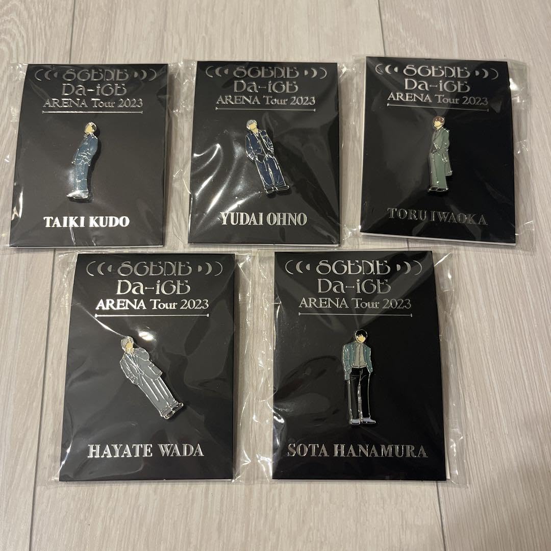 Amazon.co.jp: Da-iCE ピンバッジ SCENE 全員セット : おもちゃ