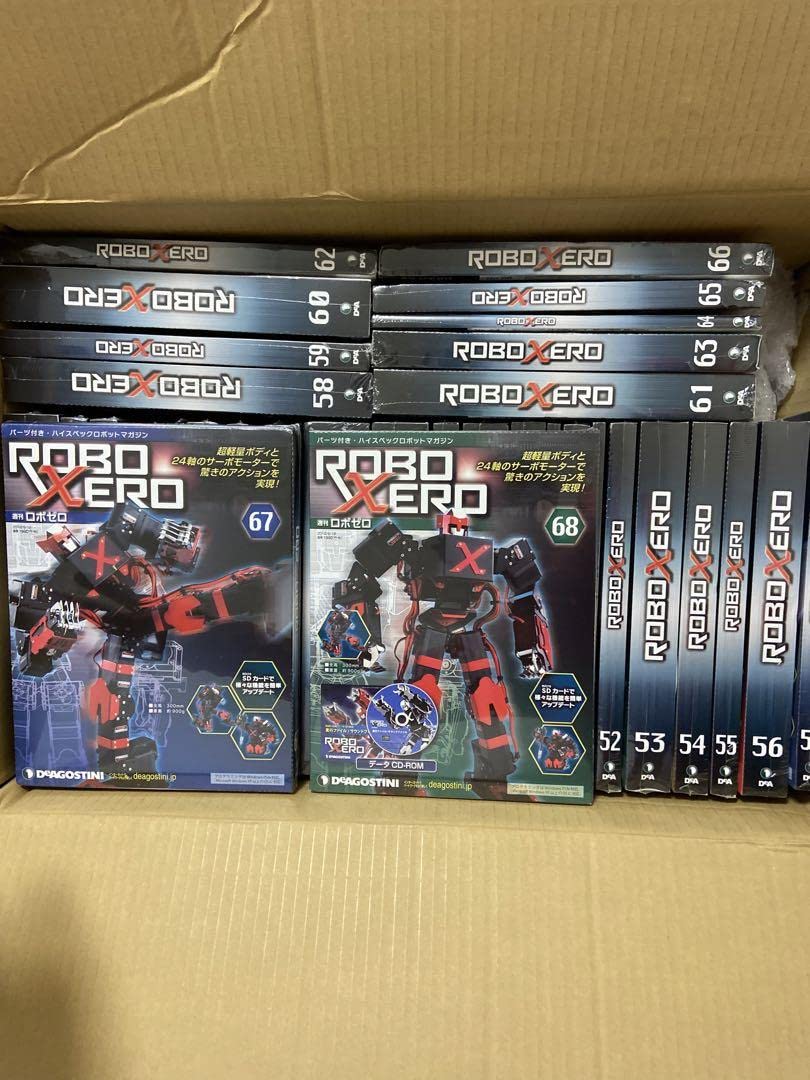 週刊ロボゼロ ROBOXERO ディアゴスティーニ 全巻