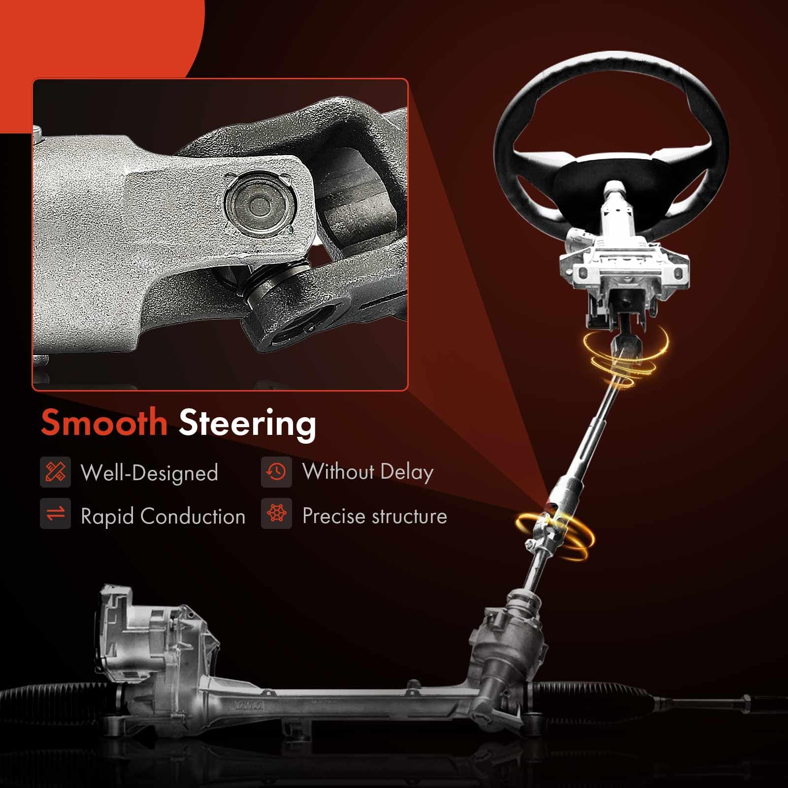 Amazon | A-Premium インターミディエイトステアリングシャフト