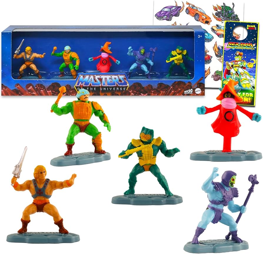 Masters Of The Universe Action Figures for Kids – Bundle with 5