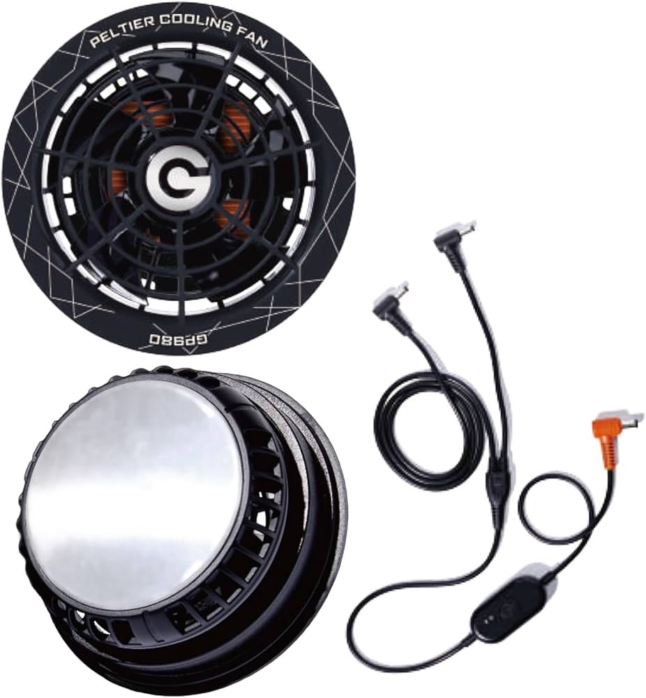 Amazon.co.jp: 空調作業服 最大28V ペルチェファン単品 冷却ファン
