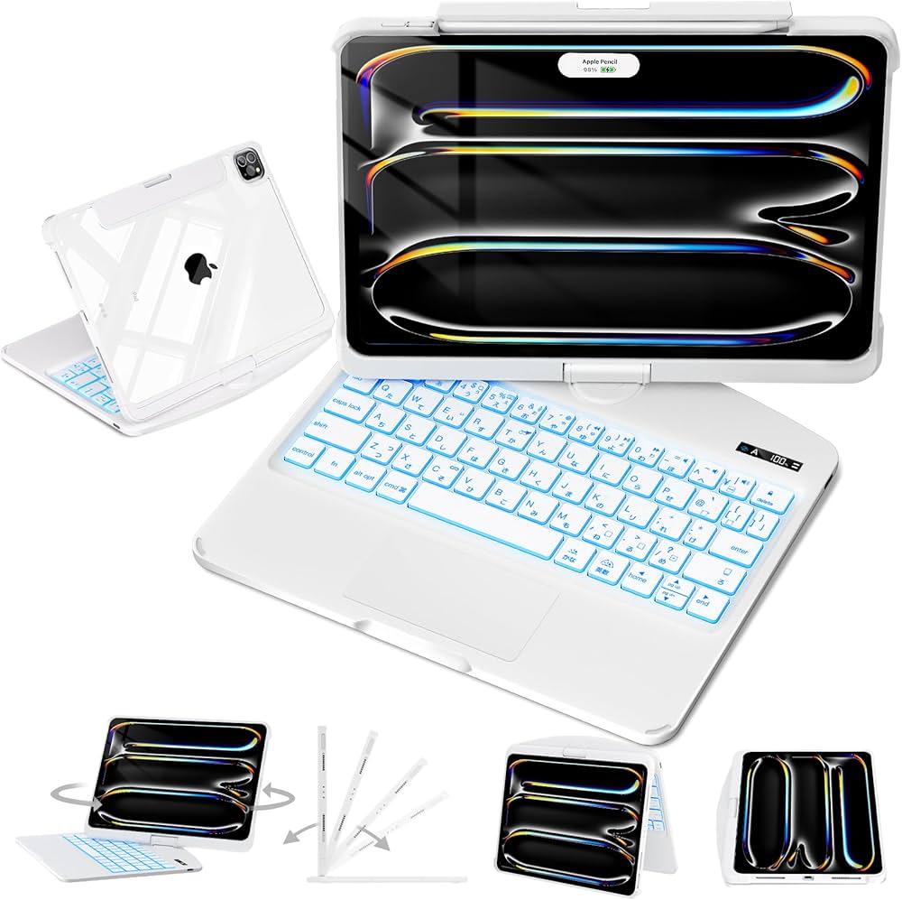 Amazon.co.jp: Vicopo iPad用 キーボードケース iPad Pro 12.9 インチ