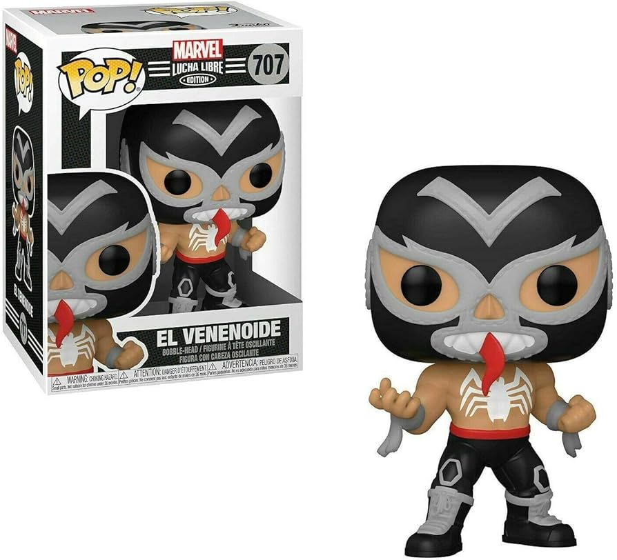 Amazon.com: Venom El Venenoide Pop #707 Pop Marvel Luchadores