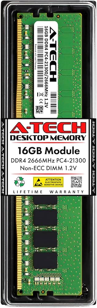 A-Tech 16GB RAM for Lenovo ThinkCentre M70s, M720 SFF, M720e SFF