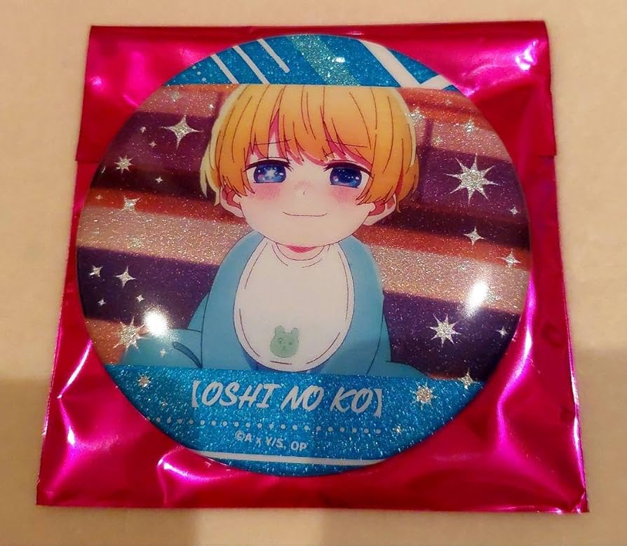 Amazon.co.jp: 推しの子展 コラボカフェ 星野アクア赤ちゃん 缶バッジ